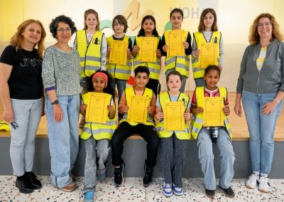 Engagierte Schülerinnen und Schüler erneut als Pausenengel im Einsatz