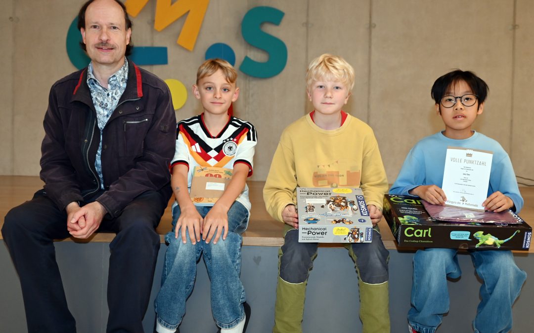 ​Erfolgreiche Teilnahme am Känguru-Wettbewerb der Mathematik